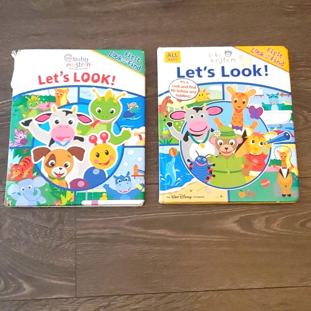Baby Einstein Let's LOOK First Look and Find Books